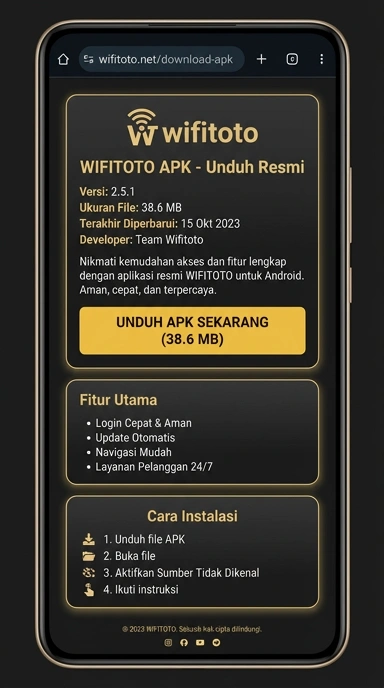 Unduh dan Instal APK wifitoto untuk Android