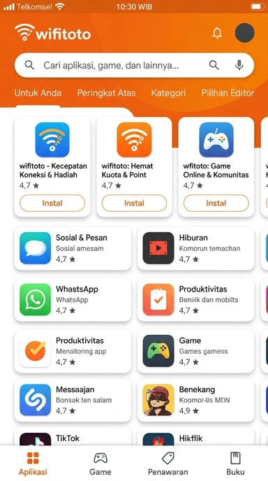 Temukan Aplikasi Populer & Kanal Uji di wifitoto - Hub Unduhan Terpercaya